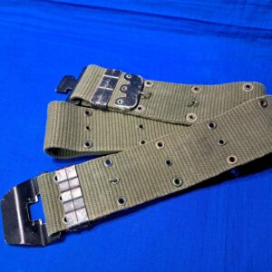 Vietnam-war-period-davis-pattern-belt-combat-with-quick-release-in-cotton