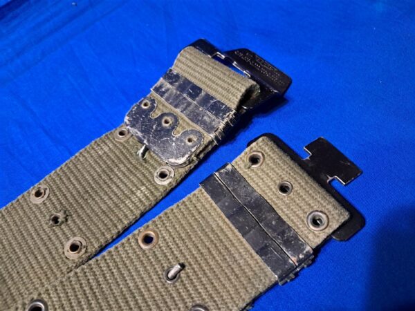 Vietnam-war-period-davis-pattern-belt-combat-with-quick-release-in-cotton