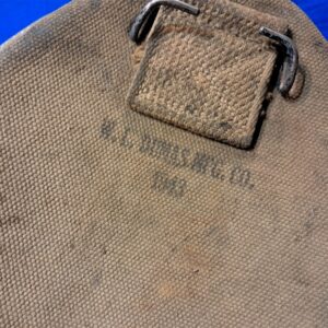 world-war-two-shovel-m-1910-pattern-early-with-used-cover-1943-dated-t-handle-type