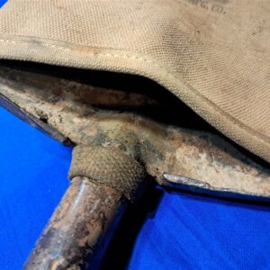 world-war-two-shovel-m-1910-pattern-early-with-used-cover-1943-dated-t-handle-type