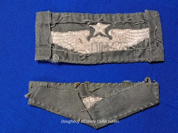 vietnam-war-era-early-set-of-two-wing-for-flight-jackets-sage-green-pilot-and-senior-type-embroidered-uniform-removed