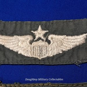 vietnam-war-era-early-set-of-two-wing-for-flight-jackets-sage-green-pilot-and-senior-type-embroidered-uniform-removed