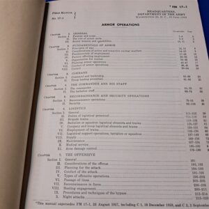 field-manual-vietnam-war-f-m-17-1-armor-operations-1963-dated