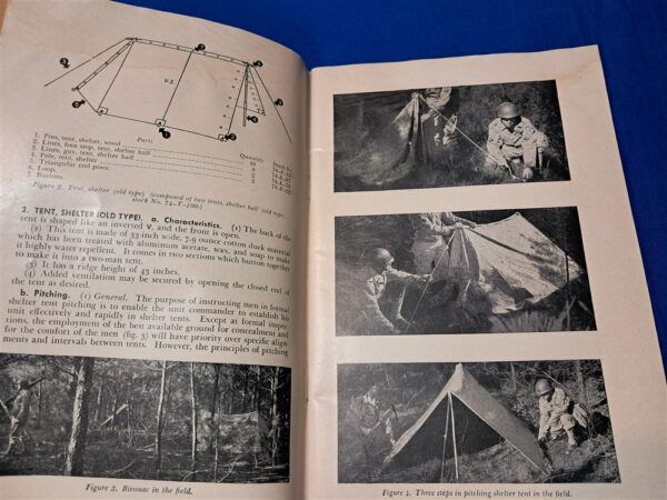 world-war-two-tent-pitching-tents-1945-dated-with-many-examples-of-period-tents-including-arctic