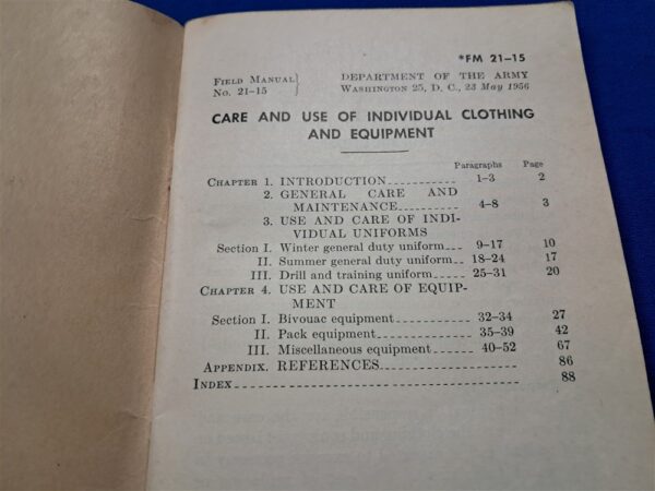 cold-war-era-1956-dated-field-manual-for-the-use-and-care-of-the-older-systems-before-the-56-gear-was-released-fm21-15