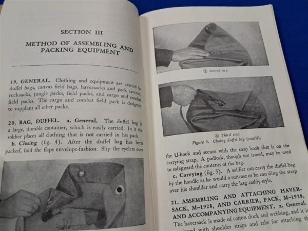 world-war-two 1945-dated-field-manual-for-the-use-and-care-of-the-older-systems-before-the-56-gear-was-released-fm21-15