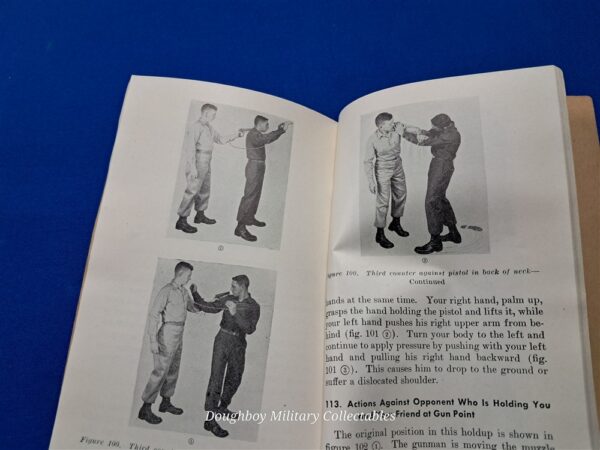 early vietnam-era-ranger-used-fm21-150-field-manual-for-hand-to-hand-combat-1954