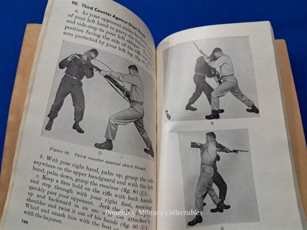 early vietnam-era-ranger-used-fm21-150-field-manual-for-hand-to-hand-combat-1954