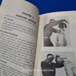 early vietnam-era-ranger-used-fm21-150-field-manual-for-hand-to-hand-combat-1954