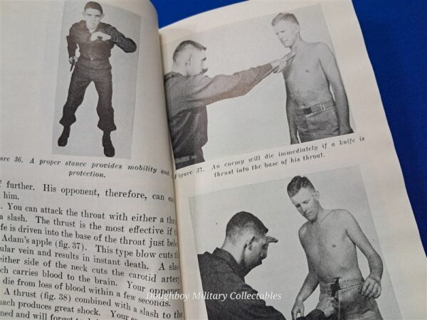 early vietnam-era-ranger-used-fm21-150-field-manual-for-hand-to-hand-combat-1954