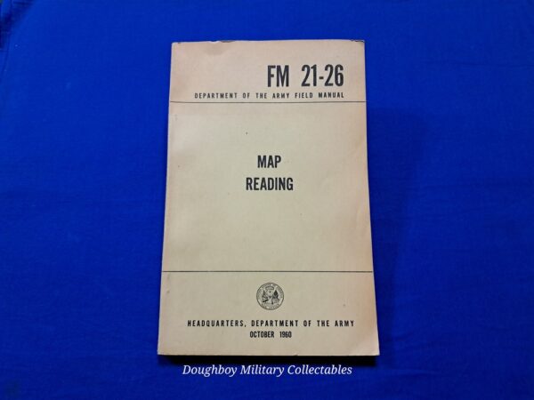 fm21-26-field-manual-early-vietnam-for-map-reading-and-compass-direction-learning-excellent-condition