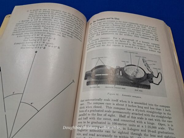 fm21-26-field-manual-early-vietnam-for-map-reading-and-compass-direction-learning-excellent-condition