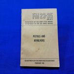 fm-23-35-field-manual-for-pistols-and-revolvers-dated-1953-lots-of-photos-and-break-downs-excellent-thick