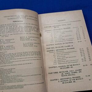 fm-23-35-field-manual-for-pistols-and-revolvers-dated-1953-lots-of-photos-and-break-downs-excellent-thick