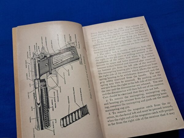 fm-23-35-field-manual-for-pistols-and-revolvers-dated-1953-lots-of-photos-and-break-downs-excellent-thick