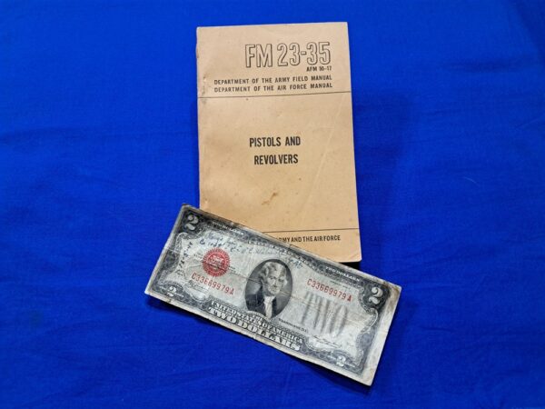 fm-23-35-field-manual-for-pistols-and-revolvers-dated-1953-lots-of-photos-and-break-downs-excellent-thick