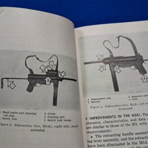 fm-23-41-field-manual-for-the-m-3-grease-gun-sub-machine-1949-dated-excellent-scribble-to-front