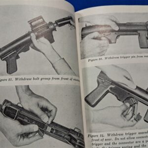 fm-23-41-field-manual-for-the-m-3-grease-gun-sub-machine-1949-dated-excellent-scribble-to-front