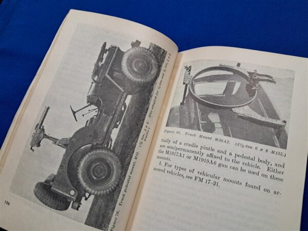 fm-23-55-m-1919-machine-gun-and-1917-field-manual-covering-3-weapon-systems-dated-1955-m-37