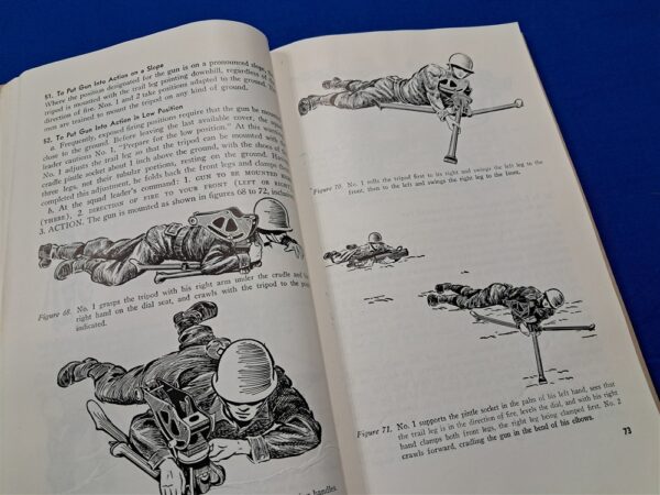 fm-23-55-m-1919-machine-gun-and-1917-field-manual-covering-3-weapon-systems-dated-1945
