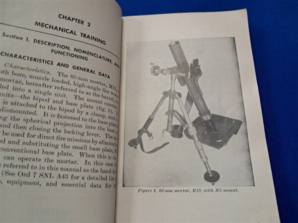 korean-war-1950-dated-field-manual-23-50-for-the-60-millimeter-mortar-system