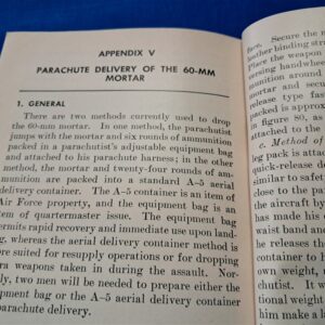 korean-war-1950-dated-field-manual-23-50-for-the-60-millimeter-mortar-system