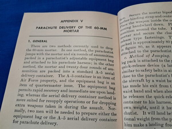 korean-war-1950-dated-field-manual-23-50-for-the-60-millimeter-mortar-system