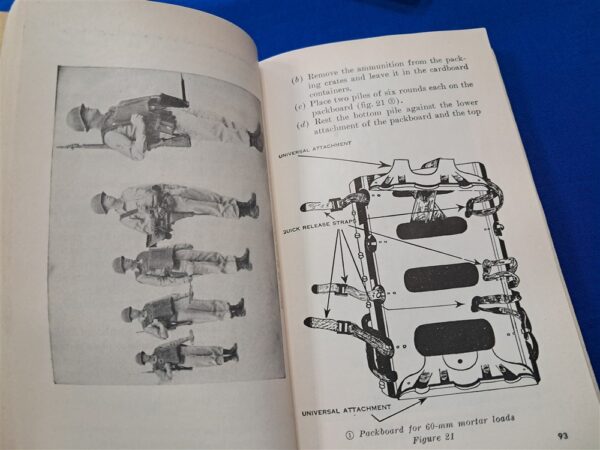 korean-war-1950-dated-field-manual-23-50-for-the-60-millimeter-mortar-system