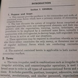 field-manual-31-16-operations-against- irregular-forces-dated-1961-vietnam-early-advisor