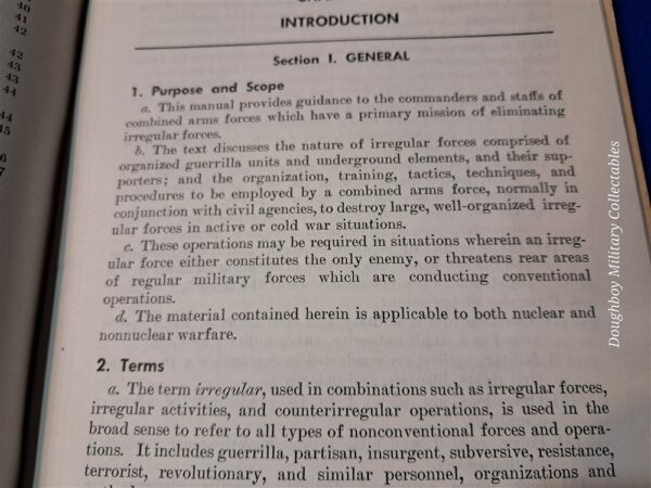 field-manual-31-16-operations-against- irregular-forces-dated-1961-vietnam-early-advisor