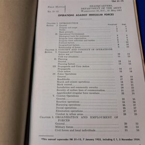 field-manual-31-16-operations-against- irregular-forces-dated-1961-vietnam-early-advisor
