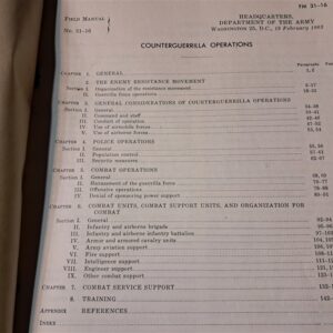 field-manual-31-16-counter-guerrilla-operations-vietnam-1963-dated-large-manual-excellent-advisor-period