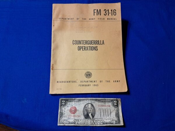 field-manual-31-16-counter-guerrilla-operations-vietnam-1963-dated-large-manual-excellent-advisor-period