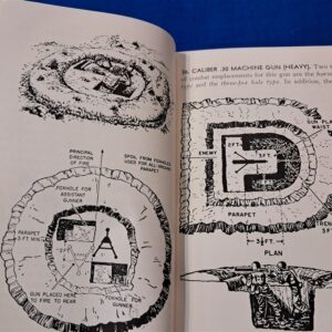 FM5-15 Field Fort 49. Condition excellent. Very nice manual covering the fortifications and shelters needed in the battlefield. Manual is thick and covers all the basics up to the advanced. Over 375 pages. Barbed wire obstacles to deep