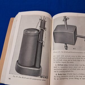 FM5-15 Field Fort 49. Condition excellent. Very nice manual covering the fortifications and shelters needed in the battlefield. Manual is thick and covers all the basics up to the advanced. Over 375 pages. Barbed wire obstacles to deep