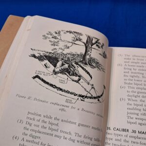 FM5-15 Field Fort 49. Condition excellent. Very nice manual covering the fortifications and shelters needed in the battlefield. Manual is thick and covers all the basics up to the advanced. Over 375 pages. Barbed wire obstacles to deep