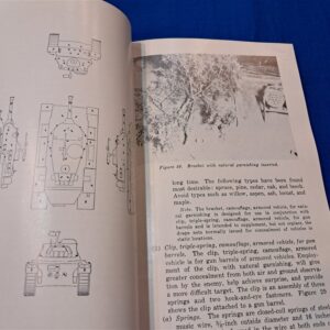 field-manual-5-22-1956 camo-materials-including-paint-samples-and-supplies-needed-large-thick-manual