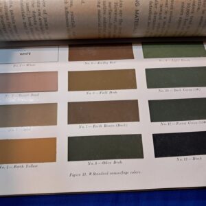 field-manual-5-22-1956 camo-materials-including-paint-samples-and-supplies-needed-large-thick-manual