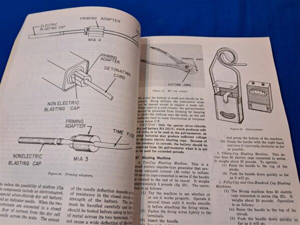 field-manual 5-25-explosives-and-demolitions-vietnam-era-1967-dated-book-very-detailed-185-pages