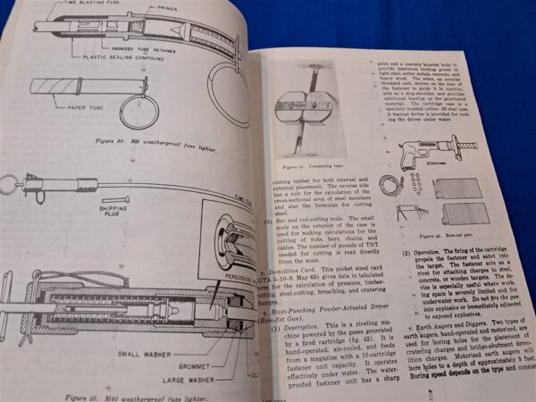 field-manual 5-25-explosives-and-demolitions-vietnam-era-1967-dated-book-very-detailed-185-pages