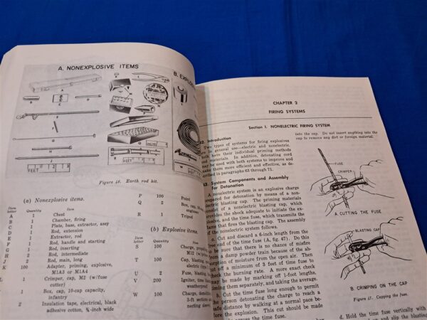 field-manual 5-25-explosives-and-demolitions-vietnam-era-1967-dated-book-very-detailed-185-pages