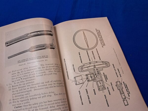 field-manual 5-25-explosives-and-demolitions-vietnam-era-1954-dated-book-very-detailed-180-pages