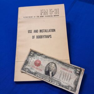 field-manual-1956-boobytraps-5-31-enemy-and-defense-full-diagrams-and-photos-how-to-build-original-not-reprint-180-pages