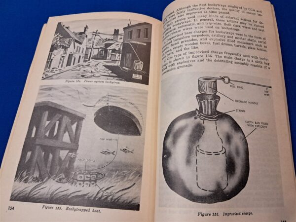 field-manual-1956-boobytraps-5-31-enemy-and-defense-full-diagrams-and-photos-how-to-build-original-not-reprint-180-pages