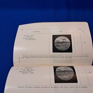 early-vietnam-era-1957-dated-field-manual-for-the-adjustment-of-artillry-fire-in-the-battlefield-by-common-infantry
