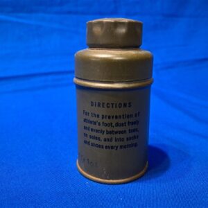 world-war-two-foot-powder-can-one-ounce-individual-issue-to-soldiers-by-scholl