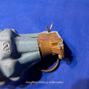 korean-war-1953-dated-practice-grenade-with-the-original-cannister-matching-near-mint-unissued-condition-inert