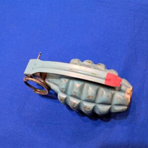 korean-war-m-21-training-grenades-all-original-1953-war-dated-february-paint-original-205-a-1-spoon-fuze