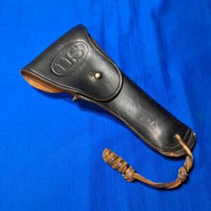 korean-war-leather-m-1911-black-holster-in-near-unissued-condition-dated-1951