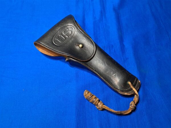 korean-war-leather-m-1911-black-holster-in-near-unissued-condition-dated-1951